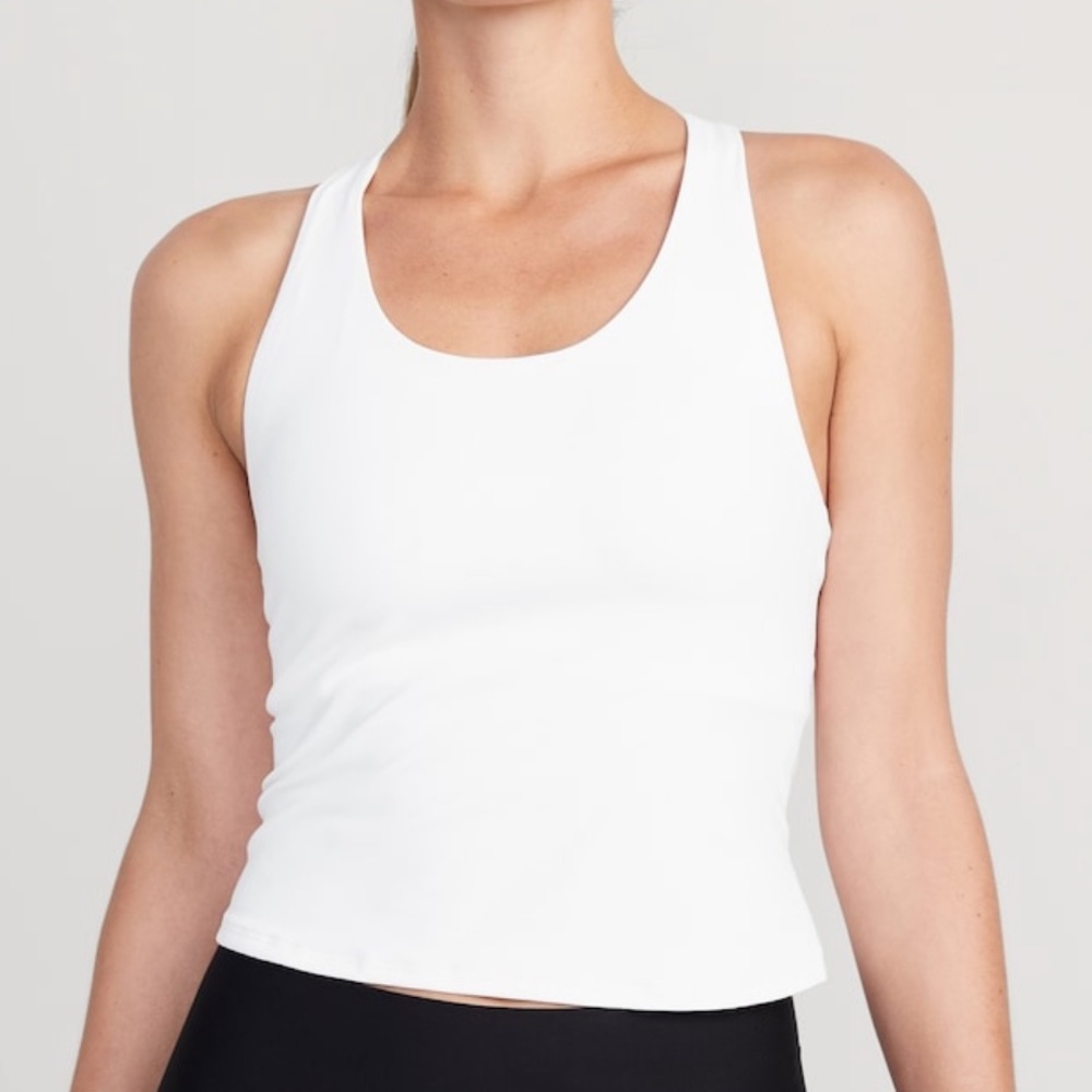 NWT Old Navy Crop Tank with shelf bra